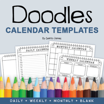 daily doodle calendar