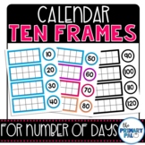 Calendar Ten Frames for Days in School