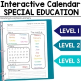 Interactive Calendar for Special Education