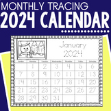 Calendar Tracing January to December 2022