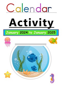 Preview of Calendar activity 2024