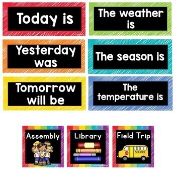 weather wall calendar
