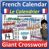 Calendar in French Vocabulary Le Calendrier Early Finisher