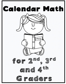 Preview of Calendar math Pages-2nd, 3rd, 4th Grades