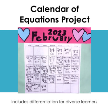 Preview of Calendar of Equations and Solutions Project