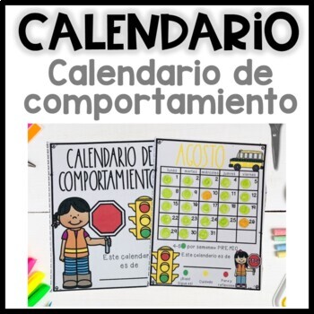 Preview of Calendario de Comportamiento 2024-2025 | Behavior Calendar in Spanish