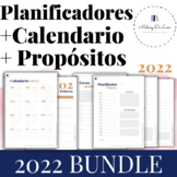 Calendario 2022, Planificadores, Listas y Propósitos BUNDL