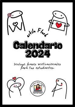 Preview of Calendario 2024 estilo Flork