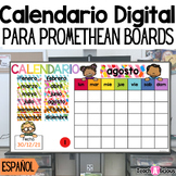 Calendario Digital Interactivo para ActivInspire | Spanish