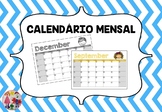 Calendário Mensal