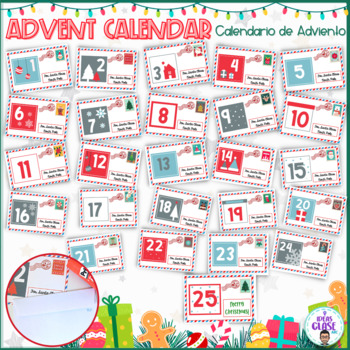 Preview of Advent calendar- Letters to Santa