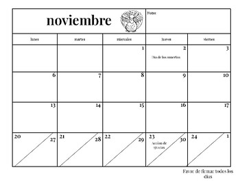 Calendarios 2023-2024 by Fernanda Pena | TPT