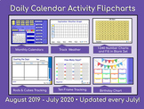 Calendars and Daily Math - Activboard August 2023 - July 2024