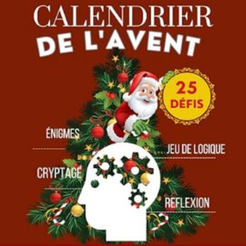 Preview of Calendrier de l'Avent 25 défis ÉNIGMES jeu de logique labyrinthes Réflexion cryp