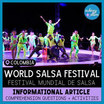 Cali's World Salsa Festival | Cultural Reading | Sub Plans | Distance  Learning