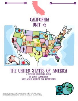 Preview of California: A Literature Based Study for K-6 Learners