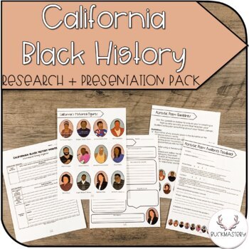 Preview of California Black History Month