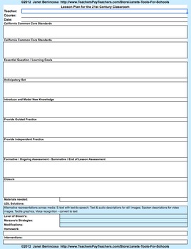 California Daily Grades 6-8 RLA & History-Soc.St.LessonPlanTemplate