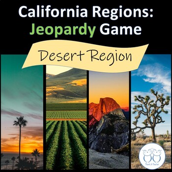 Preview of California Desert Region Jeopardy Game 