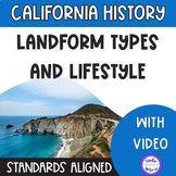 California Geography Landforms by Region with Video | Cali