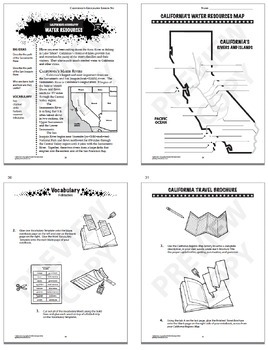 California Geography Bundle California History 4th Grade DISTANCE   Original 2002093 4 