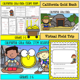 California Gold Rush Activities Bundle *3-5 Grade*