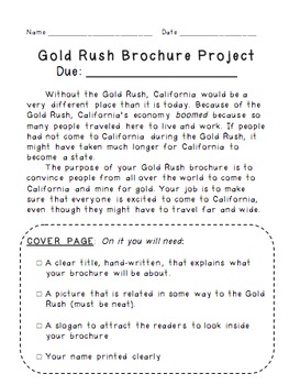 gold rush essay topics