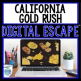 California Gold Rush DIGITAL ESCAPE ROOM for Google Drive®