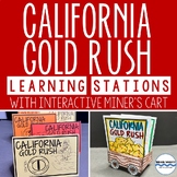 California Gold Rush Learning Stations, Activities, and Ha