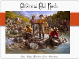 California Gold Rush Power Point (powerpoint) WITH video c