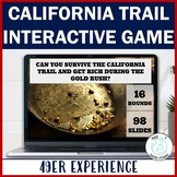 California Gold Rush Westward Expansion: Interactive Decis