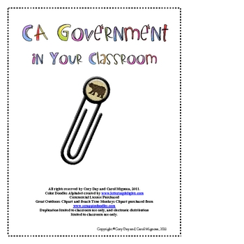 Preview of California Government in Your Classroom