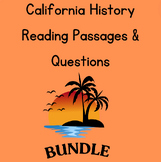 California History Informational Reading Passages & Questi