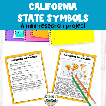 Preview of California History: State Symbols Research Project