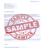 California Letter of Intent to Homeschool Template