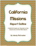 California Mission Report - Guide for Researching and Writing