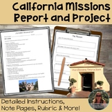 California Mission Report and Project - California History