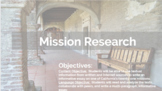California Mission Research - 4 paragraph essay - Distance