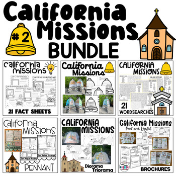Preview of California Missions Bundle