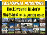 California Missions! (PART 1: BACKGROUND) - visual, textua