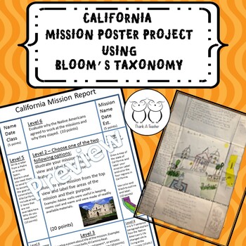Preview of California Missions Poster Project