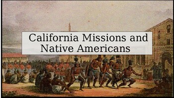 Preview of California Missions and Native Americans. PowerPoint DBQ