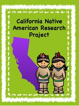 native american research project 3rd grade