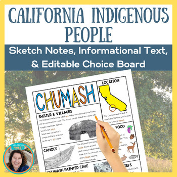Preview of California Native Americans - Activities & Nonfiction Text Indigenous People