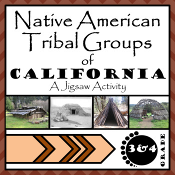 Preview of Native American Tribes of California Social Studies Research Project