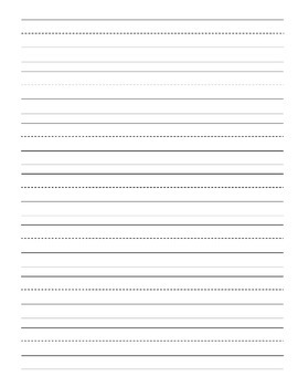 lined paper template teaching resources teachers pay teachers