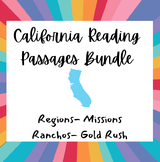 California Reading Passages and Questions Bundle