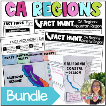 Preview of California Regions Bundle