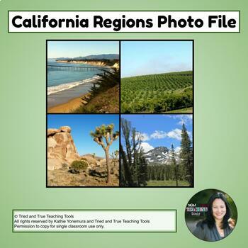 Preview of California Regions Photo File