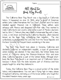 California Republic Bear Flag Revolt Reading Passage and Q